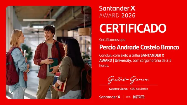 Santander X Award | University